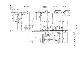 Blaupunkt LW 400 schematic circuit diagram